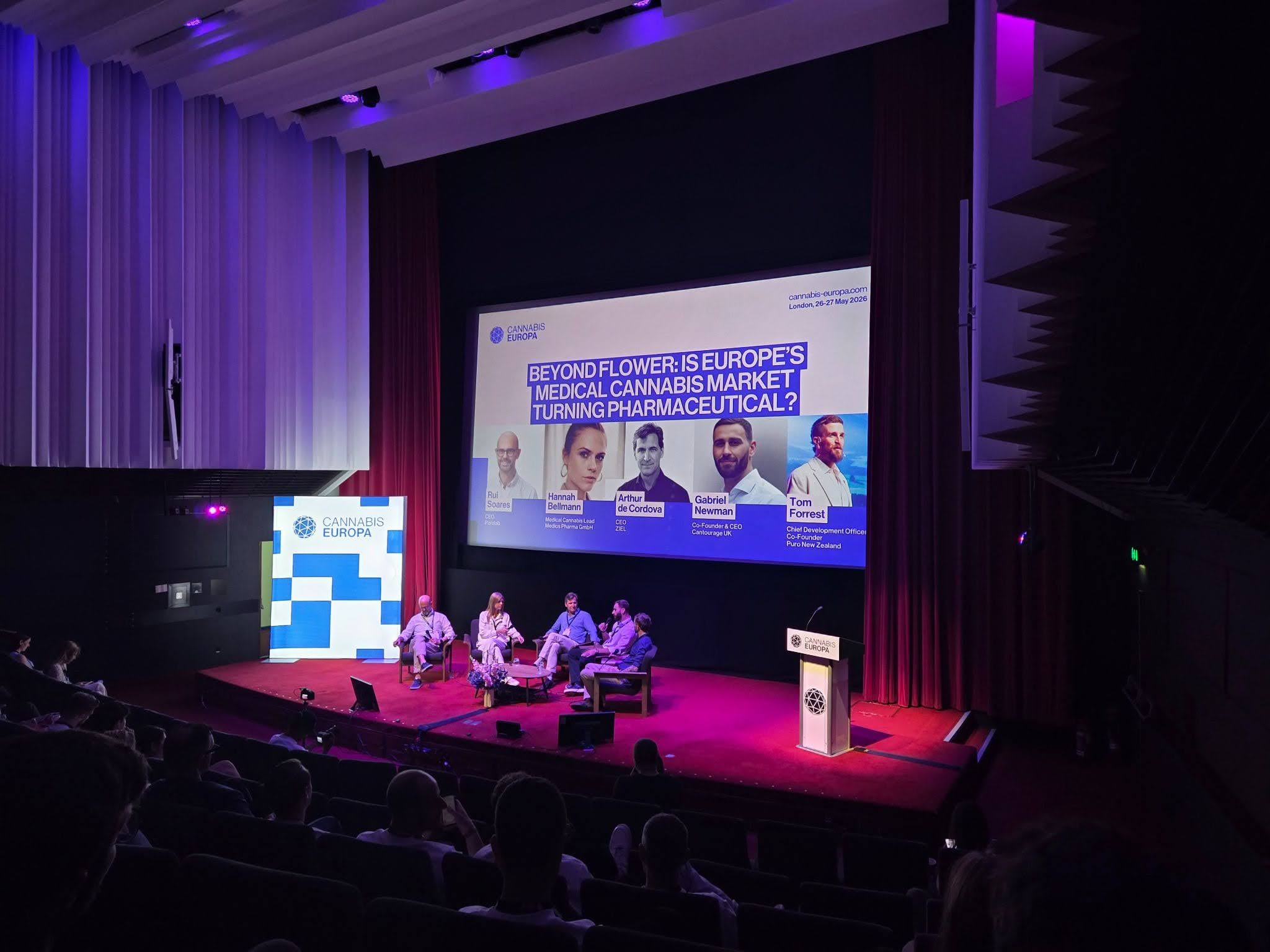 Arthur at Cannabis Europa London 2026 Beyond Flower Panel